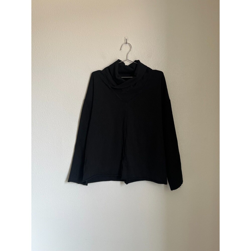 daniel patrick Men's Shawl Pullover II Sweatshirt in Black Size XS